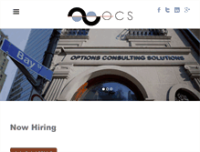 Tablet Screenshot of optionscs.com